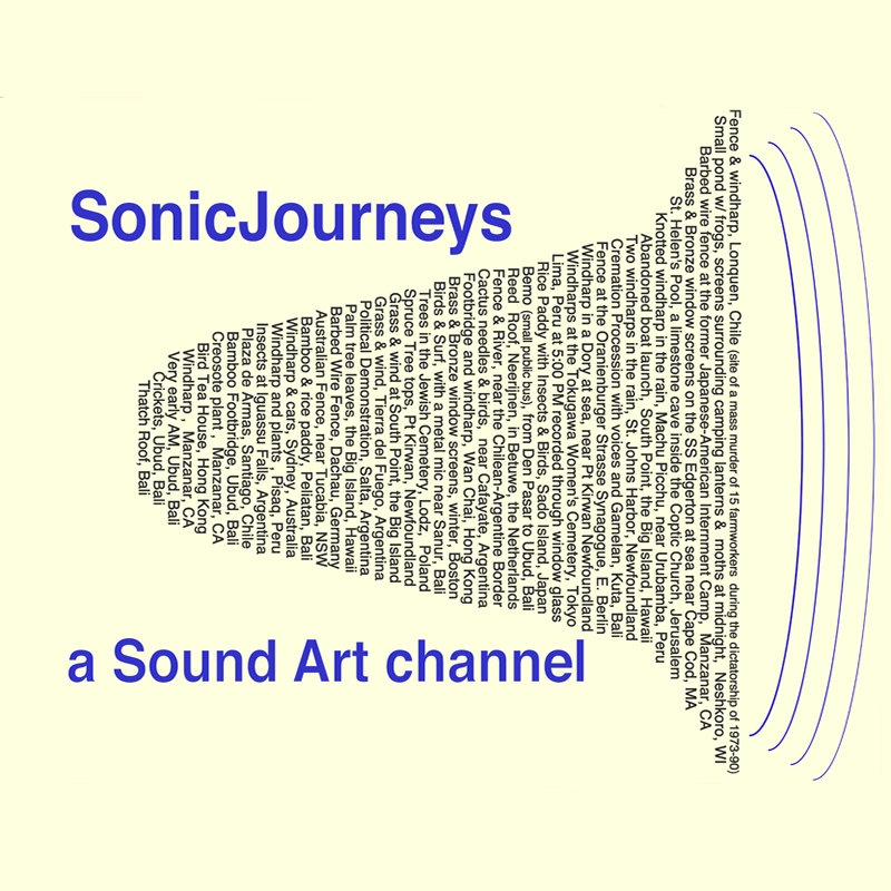 Sonic Journeys - Richard Lerman - Sonic Journeys: A Sound Art Channel - organization logo